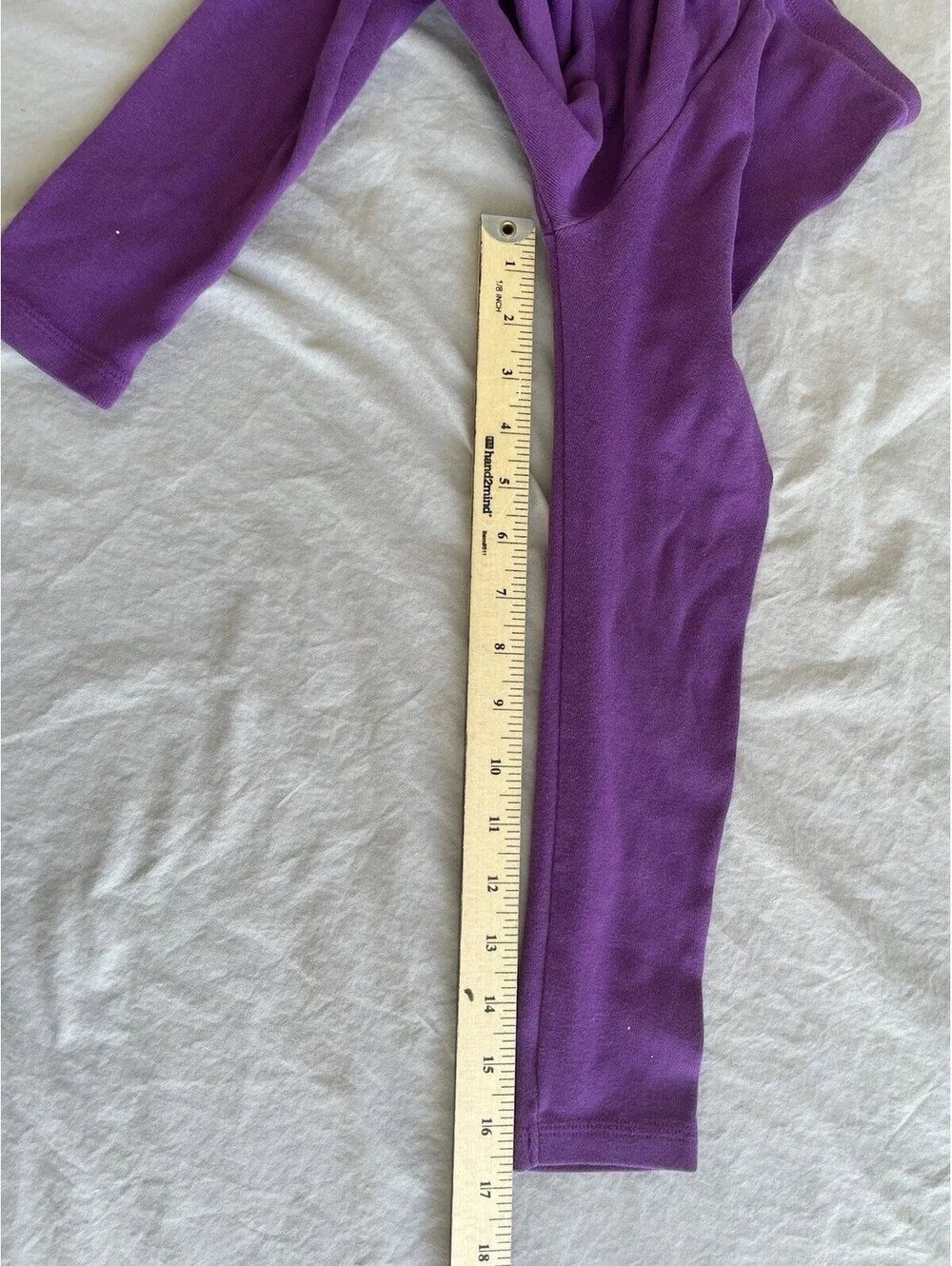Vintage Gymboree Girls Leggings Purple 90S Size Medium 4 Years